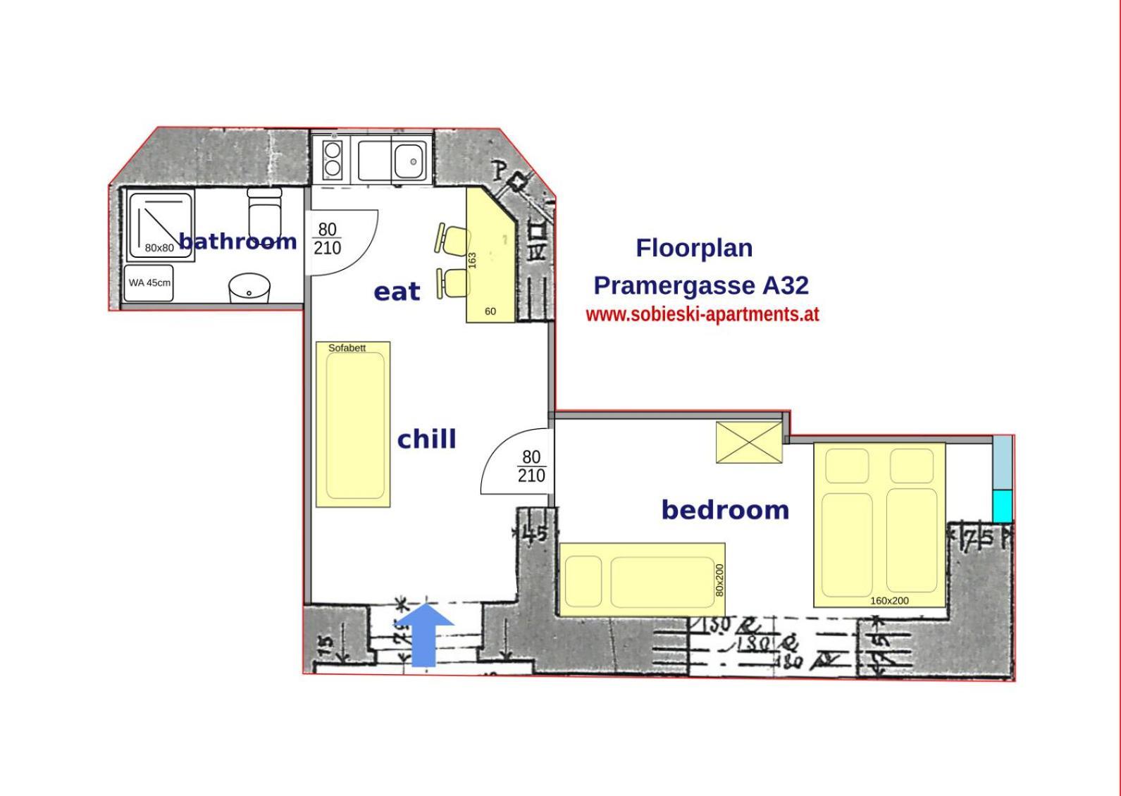 Sobieski Town Apartments Wien Rum bild